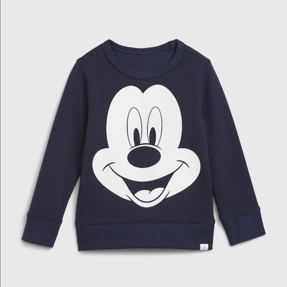Gap mickey mouse crewneck sweater - Picture 1 of 2